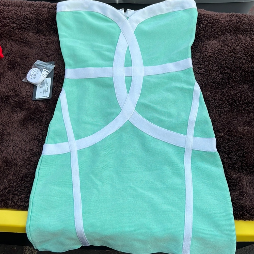 Brand new with tags Marciano refresh green dress